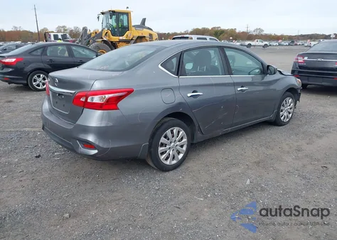 2017 Nissan Sentra S из США, поврежденный, VIN 3N1AB7AP6HY279672